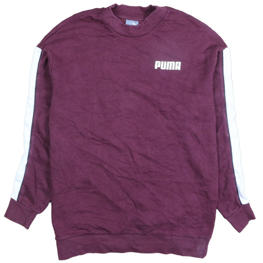 Womens UK Size 10 PUMA Purple Pullover Sweatshirt