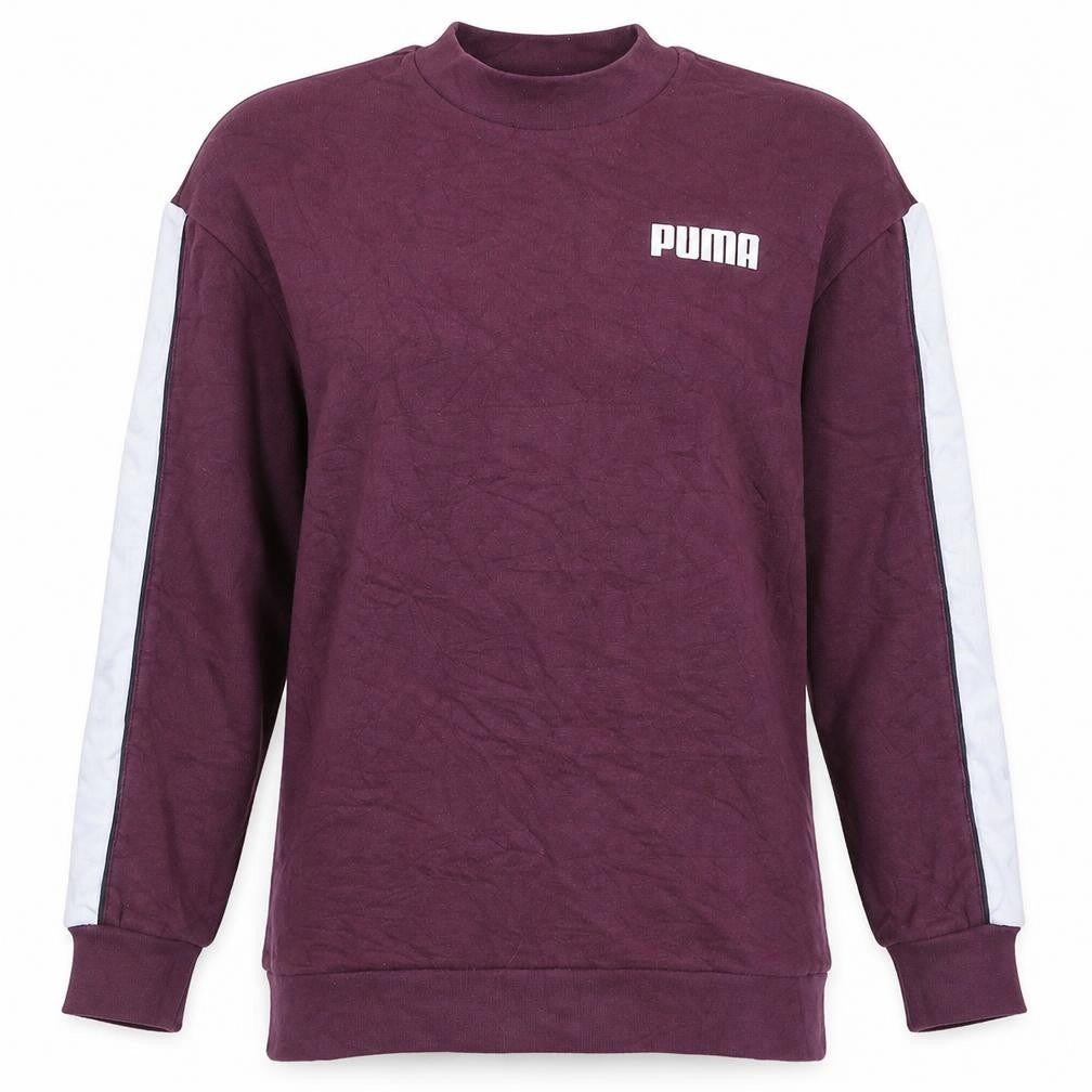 Womens UK Size 10 PUMA Purple Pullover Sweatshirt
