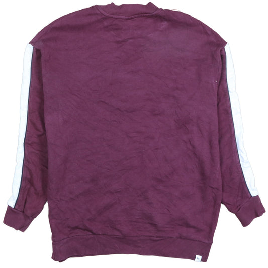 Womens UK Size 10 PUMA Purple Pullover Sweatshirt