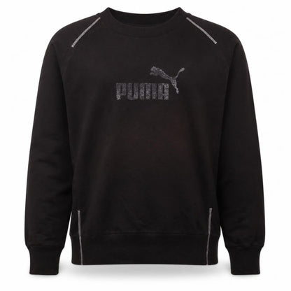 Mens UK Size XL PUMA Black Pullover Sweatshirt