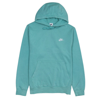Womens UK Size M Nike Green Pullover Hoodie