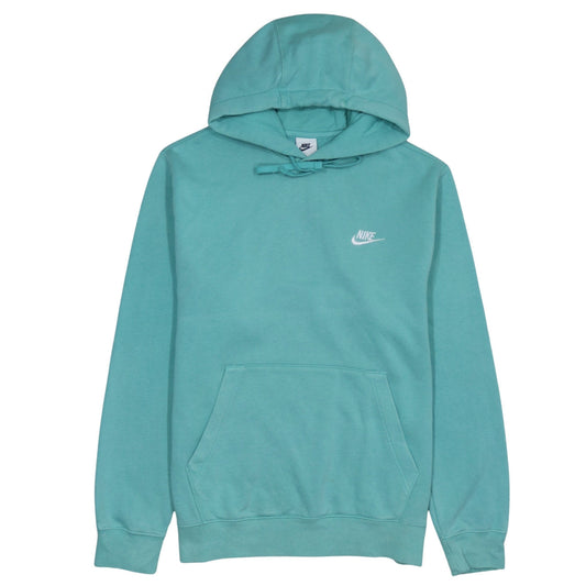 Womens UK Size M Nike Green Pullover Hoodie
