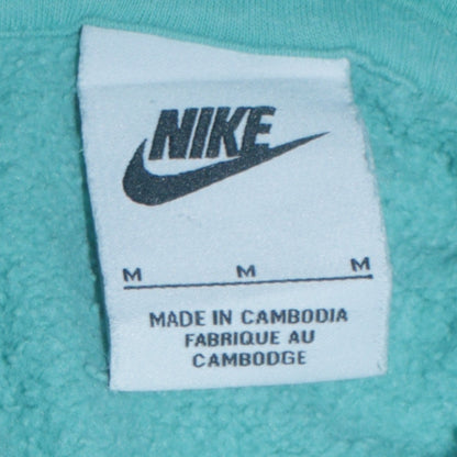 Womens UK Size M Nike Green Pullover Hoodie