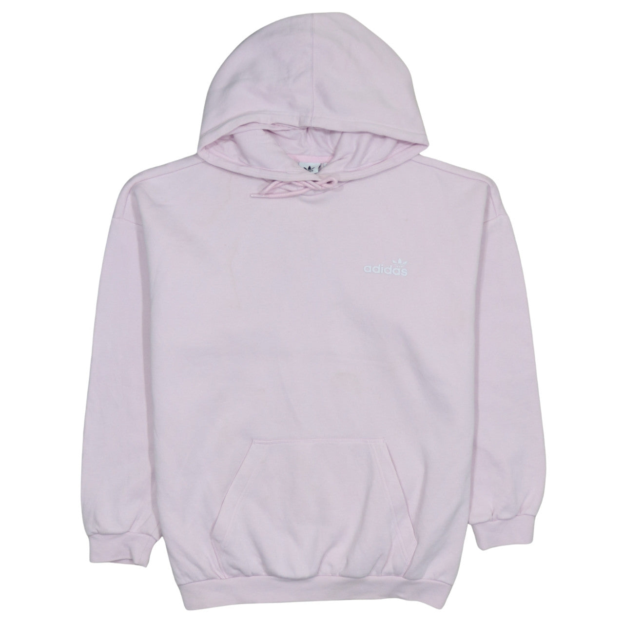 Womens UK Size 12 adidas Pink Pullover Hoodie