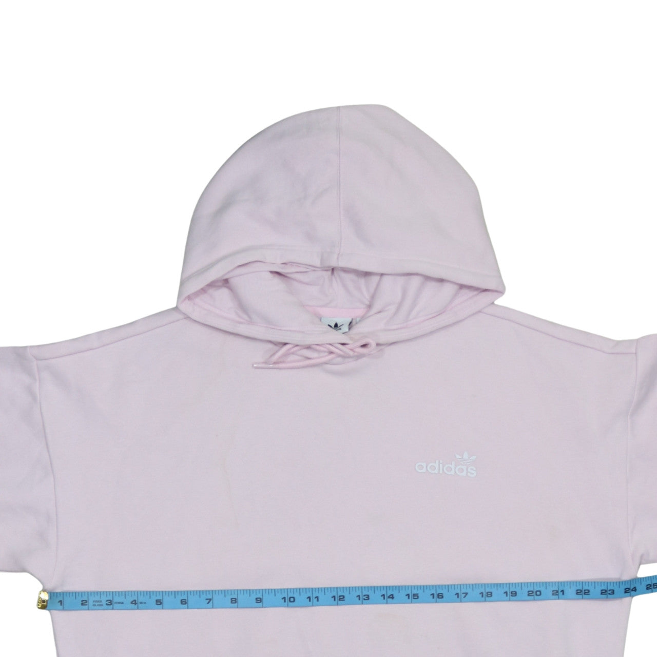 Womens UK Size 12 adidas Pink Pullover Hoodie