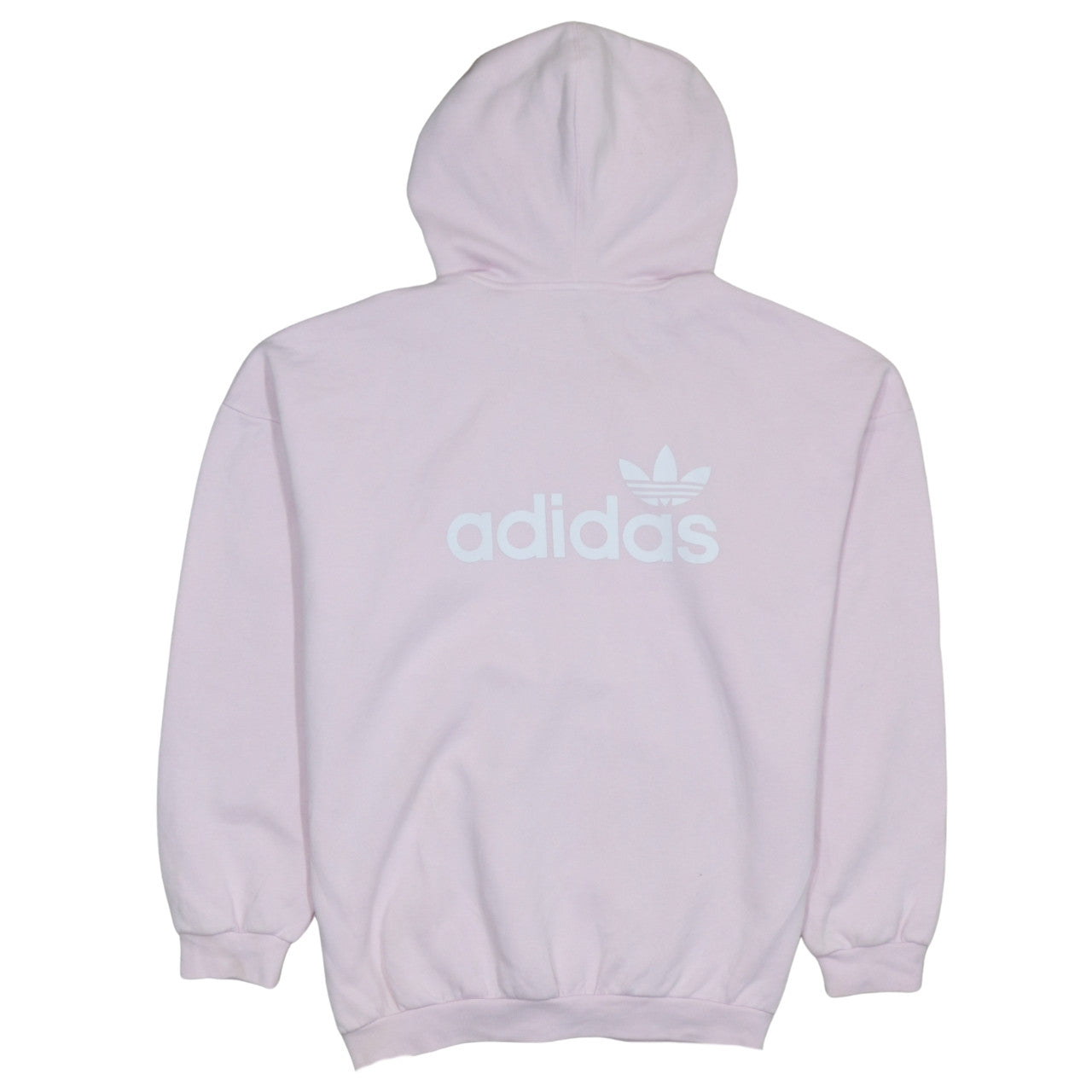 Womens UK Size 12 adidas Pink Pullover Hoodie