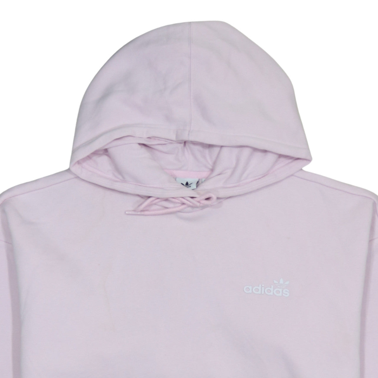 Womens UK Size 12 adidas Pink Pullover Hoodie
