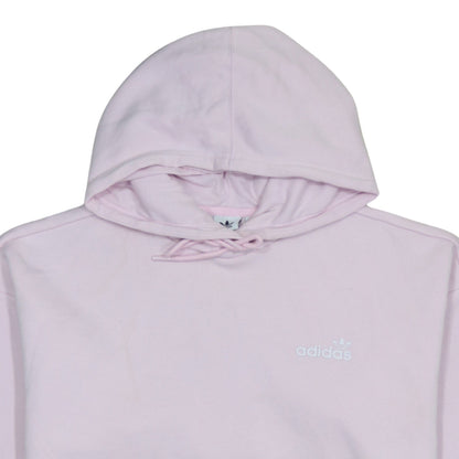 Womens UK Size 12 adidas Pink Pullover Hoodie