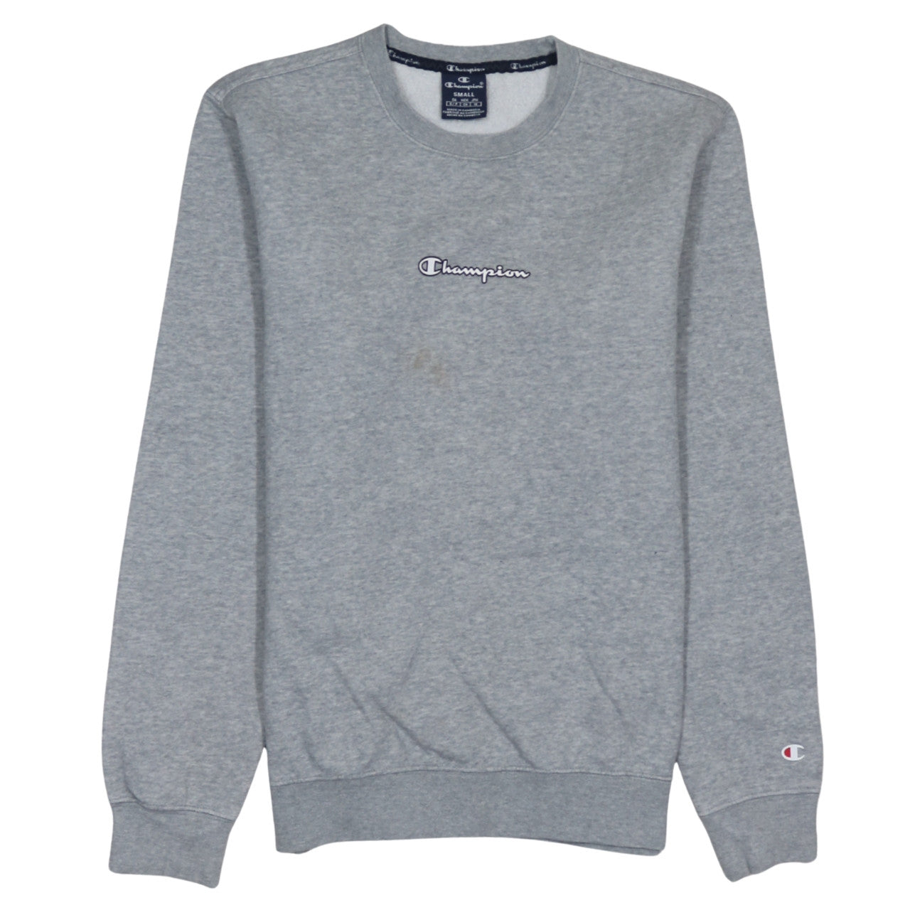 Mens UK Size S Champion Grey Pullover Sweatshirt