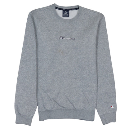 Mens UK Size S Champion Grey Pullover Sweatshirt