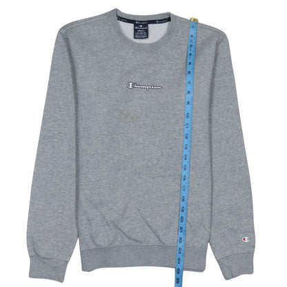 Mens UK Size S Champion Grey Pullover Sweatshirt