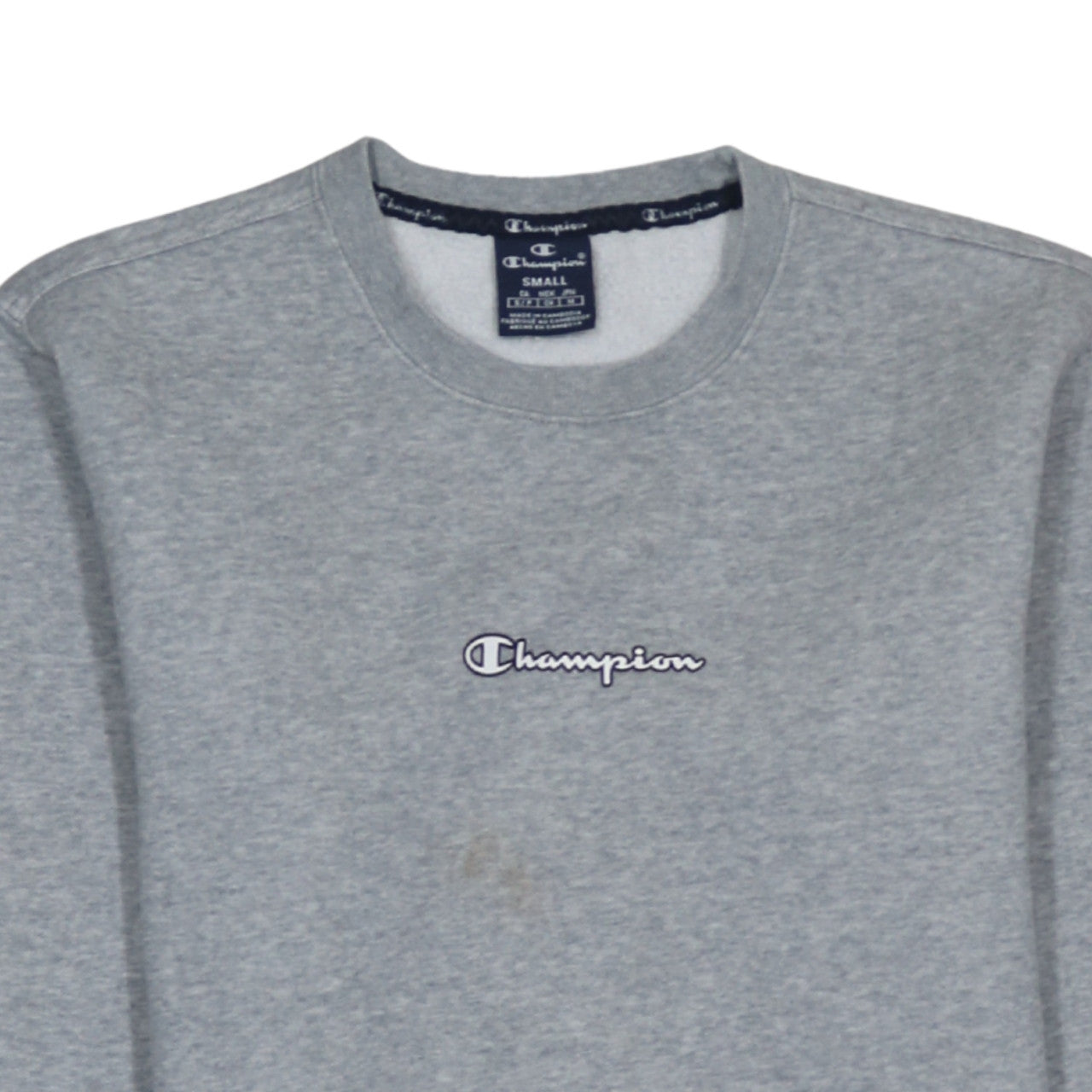 Mens UK Size S Champion Grey Pullover Sweatshirt