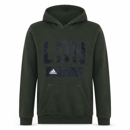 Mens UK Size M adidas Green Pullover Hoodie