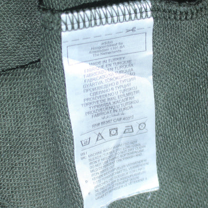 Mens UK Size M adidas Green Pullover Hoodie