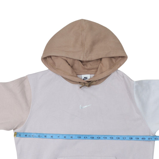 Womens UK Size S Nike Beige Pullover Hoodie