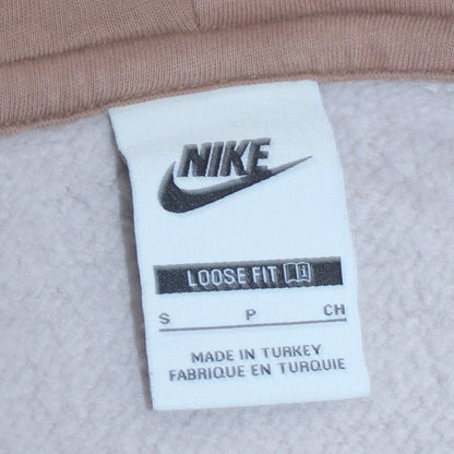 Womens UK Size S Nike Beige Pullover Hoodie