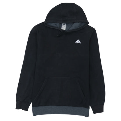 Mens UK Size M adidas Black Pullover Hoodie