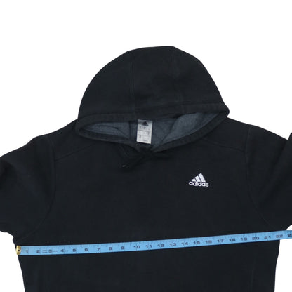 Mens UK Size M adidas Black Pullover Hoodie