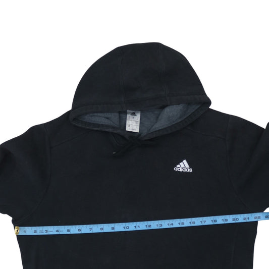 Mens UK Size M adidas Black Pullover Hoodie