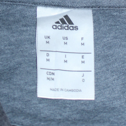 Mens UK Size M adidas Black Pullover Hoodie