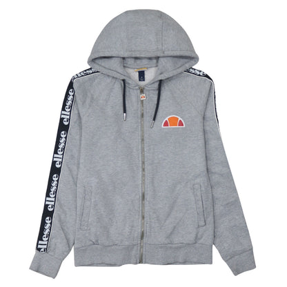 Womens UK Size 8 ellesse Grey Full Zip Hoodie