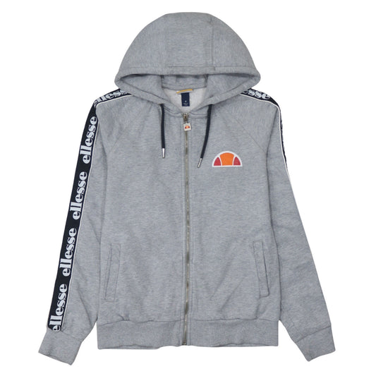 Womens UK Size 8 ellesse Grey Full Zip Hoodie