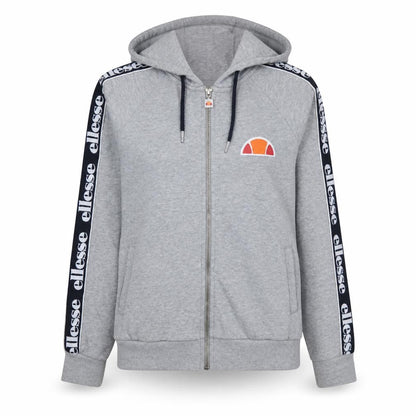 Womens UK Size 8 ellesse Grey Full Zip Hoodie