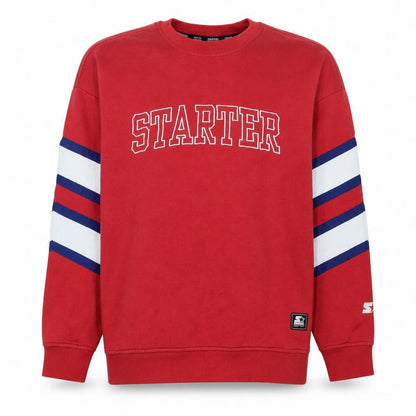 Mens UK Size M Starter Red Pullover Sweatshirt