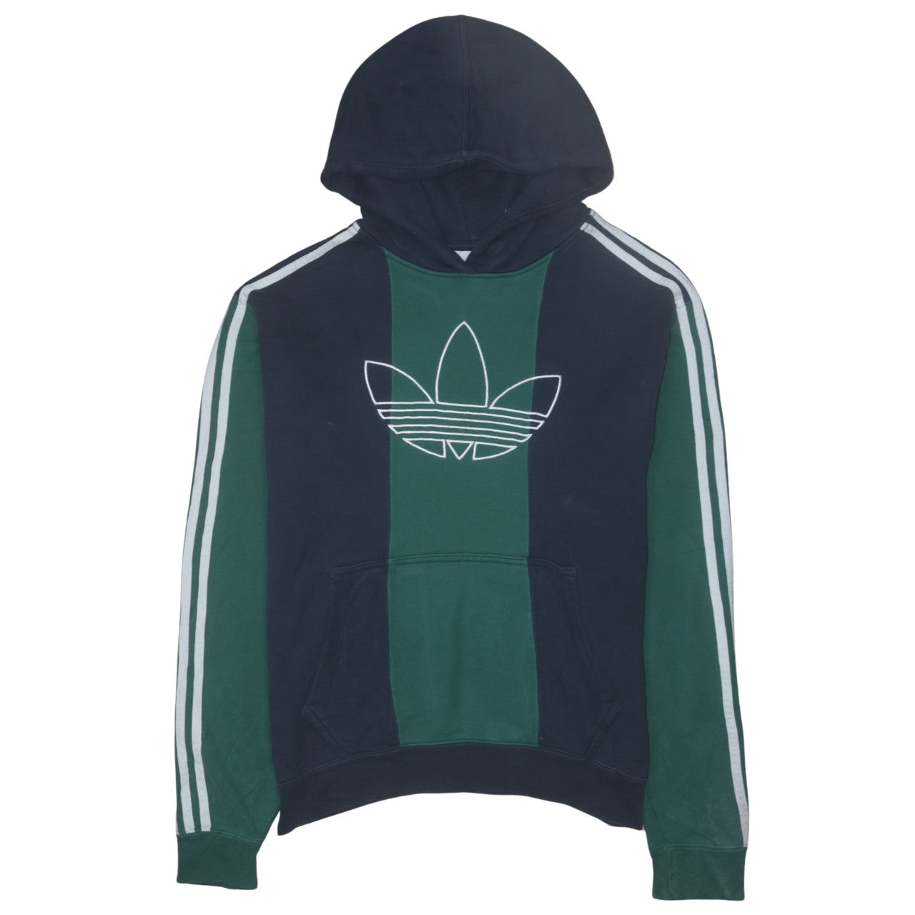 Mens UK Size M adidas Multicoloured Pullover Hoodie
