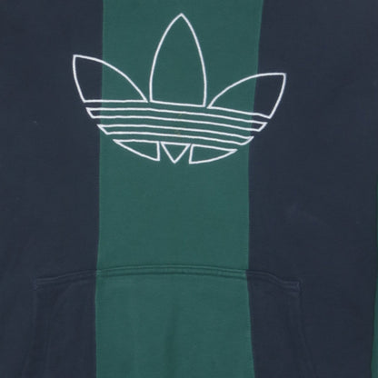 Mens UK Size M adidas Multicoloured Pullover Hoodie
