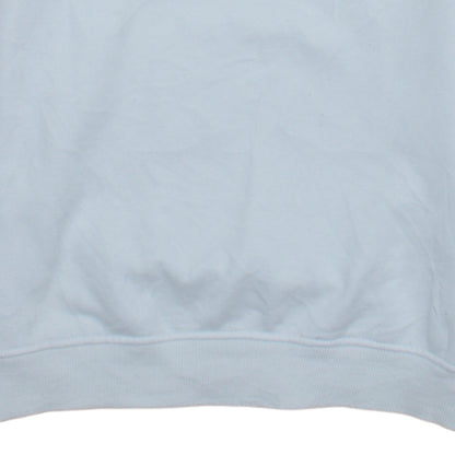 Fila Mens White Crew Neck Logo Sweatshirt Size S