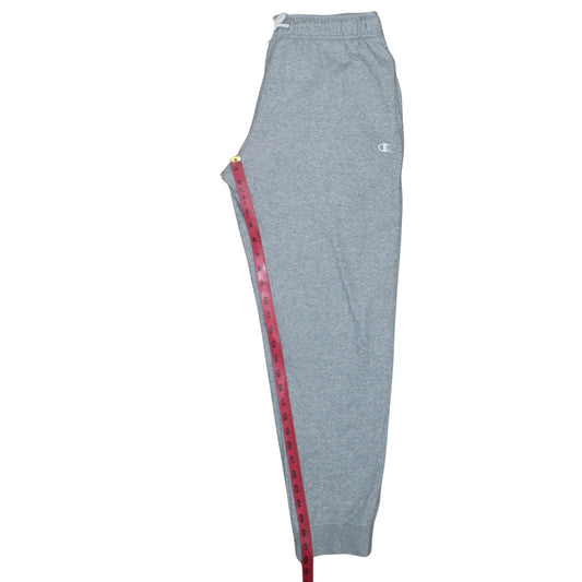 Champion Men’s Grey Regular Fit Fleece Sweatpants L