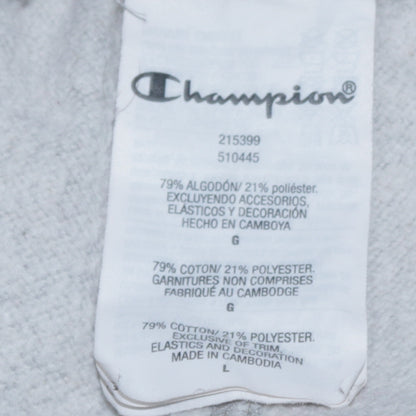 Champion Men’s Grey Regular Fit Fleece Sweatpants L