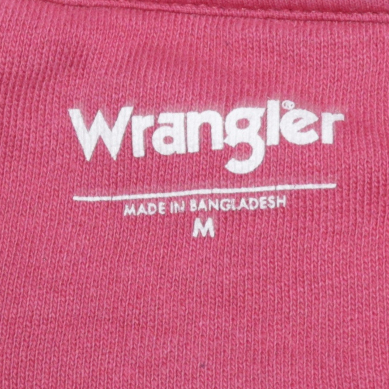 Womens UK Size M Wrangler Pink Pullover Sweatshirt