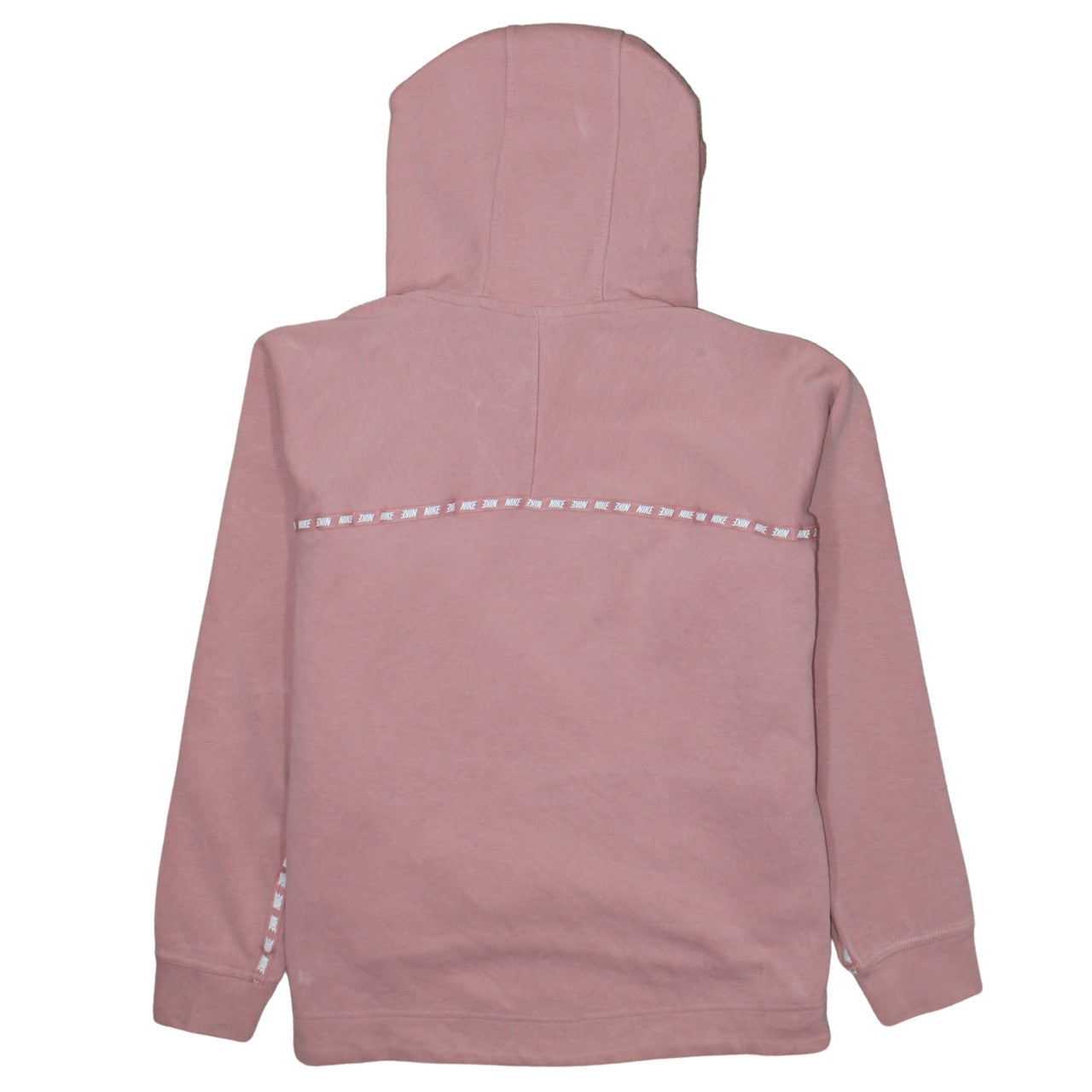 Womens UK Size M Nike Pink Pullover Hoodie