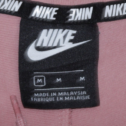 Womens UK Size M Nike Pink Pullover Hoodie