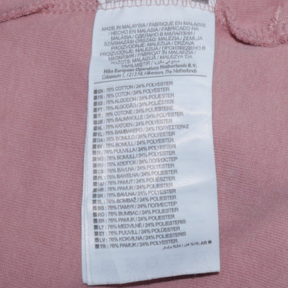 Womens UK Size M Nike Pink Pullover Hoodie