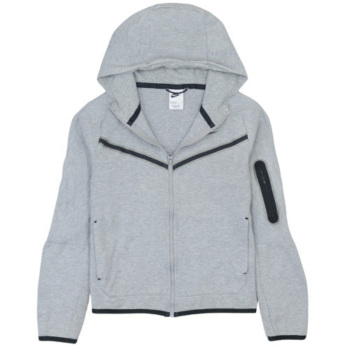 Boys UK Size L Nike Grey Full Zip Hoodie