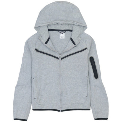 Boys UK Size L Nike Grey Full Zip Hoodie