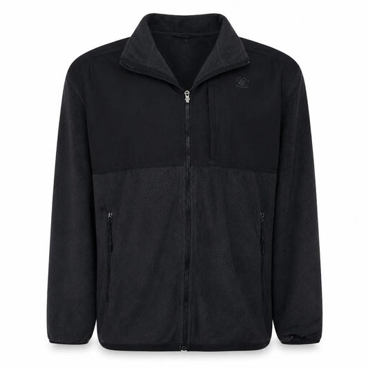 Mens UK Size 2XL Beverly Hills Polo Club Black Basic Jacket