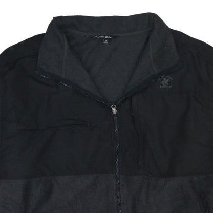 Mens UK Size 2XL Beverly Hills Polo Club Black Basic Jacket