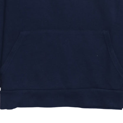 Under Armour Boys Blue Pullover Hoodie Fleece Logo 158cm
