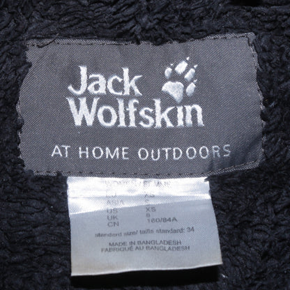 Jack Wolfskin Women's Black XS Parka Coat Hooded Waterproof Winter Jacket