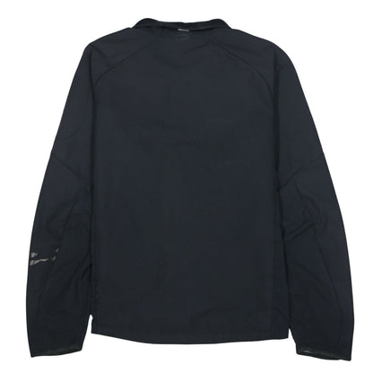 Adidas Mens Black Softshell Jacket L Water Resistant Windproof
