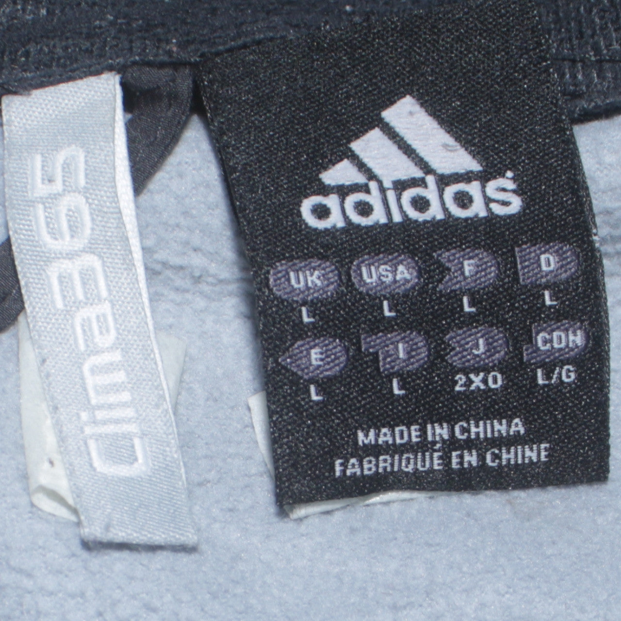 Adidas Mens Black Softshell Jacket L Water Resistant Windproof