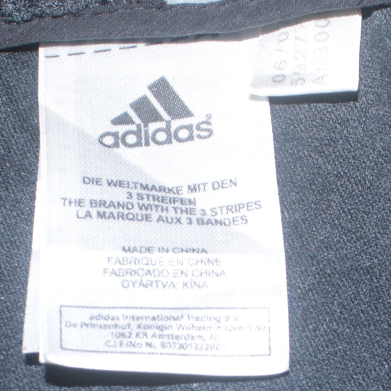 Adidas Mens Black Softshell Jacket L Water Resistant Windproof