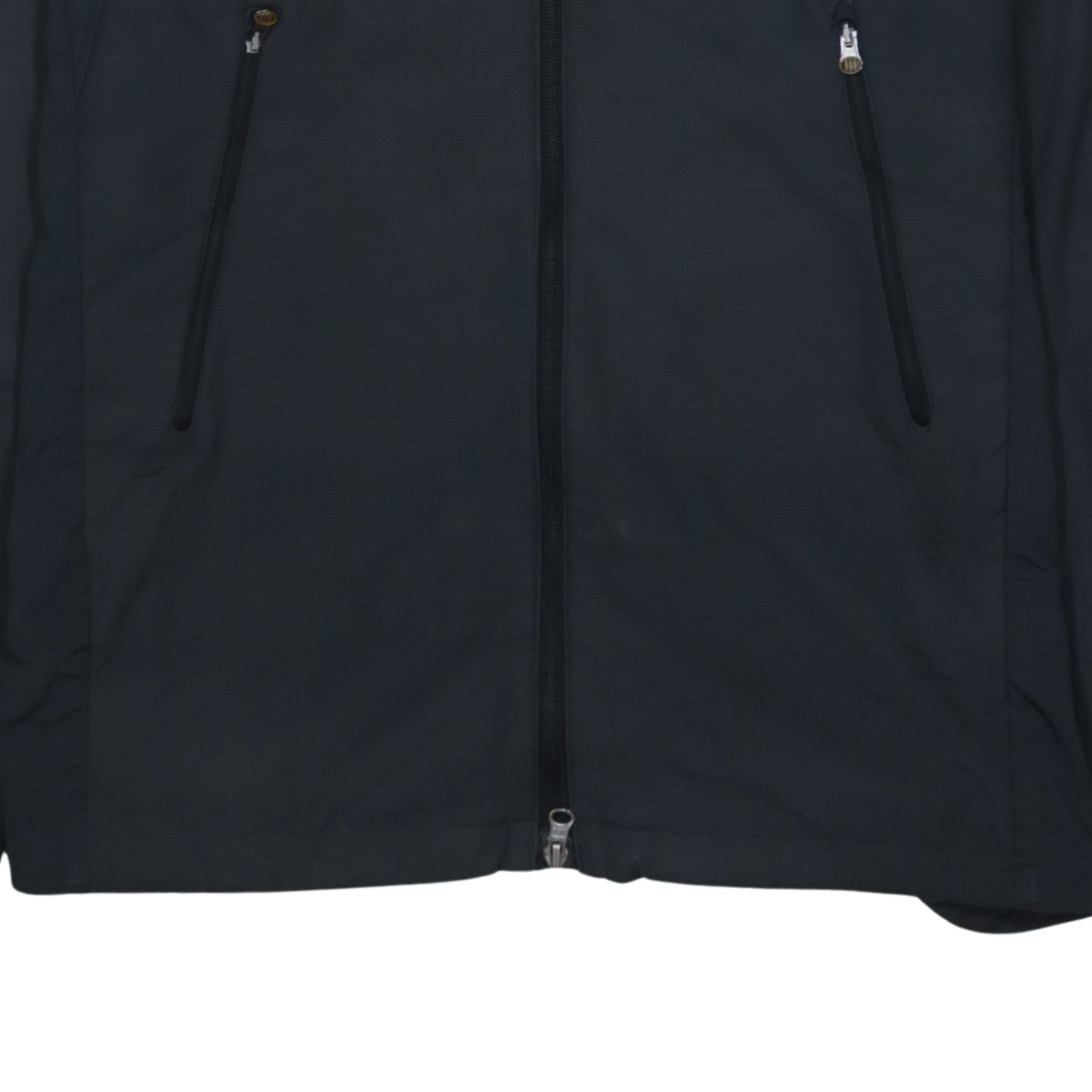 Adidas Mens Black Softshell Jacket L Water Resistant Windproof