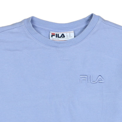 Womens UK Size XS FILA Blue Pullover Sweatshirt