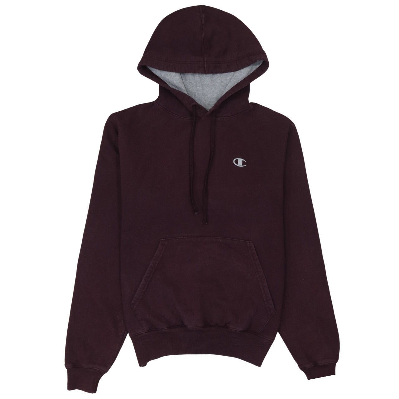 Mens UK Size S Champion Brown Pullover Hoodie