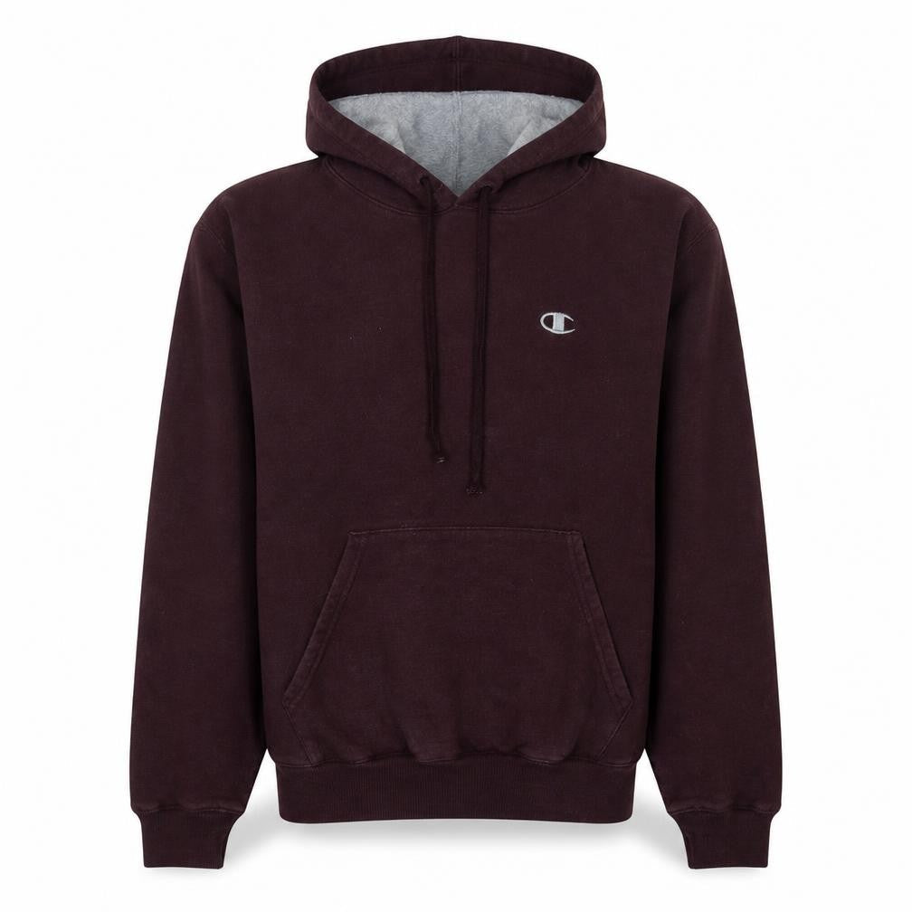 Mens UK Size S Champion Brown Pullover Hoodie